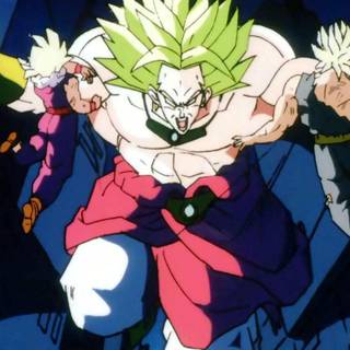 Dragon ball z goku vs broly wallpaper