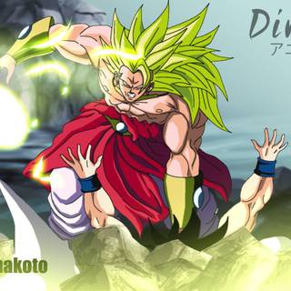 Dragon ball z goku vs broly wallpaper