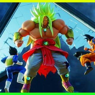 Dragon ball z goku vs broly wallpaper