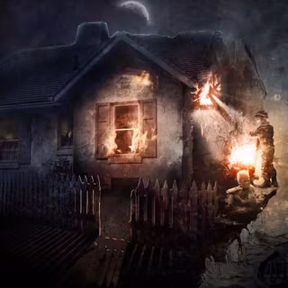 Gothic horror wallpaper