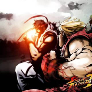Wallpaper street fighter 4 HD