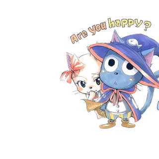 Wallpaper HD 1080p fairy tail happy