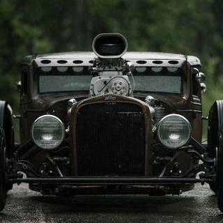 Rat rod wallpaper HD