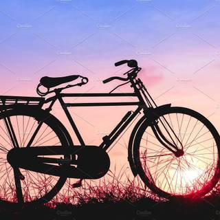 Background vintage bicycle