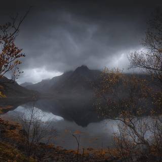 Wallpaper dark clouds