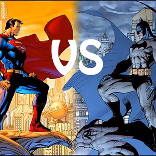 Epic batman superman wallpaper