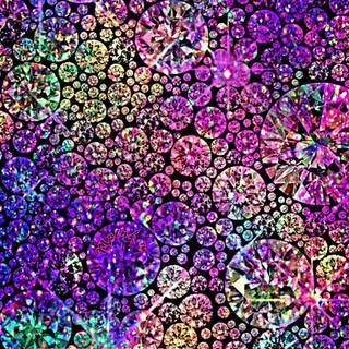 Rainbow sparkle wallpaper