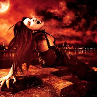 Vampire art wallpaper