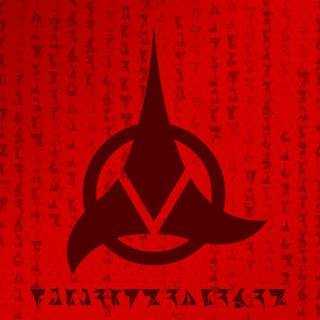 Klingon logo wallpaper