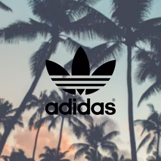 Black and white adidas HD wallpaper