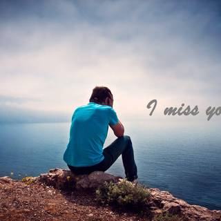 Sad love boy wallpaper