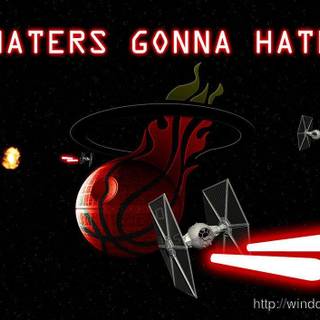 Haters wallpaper