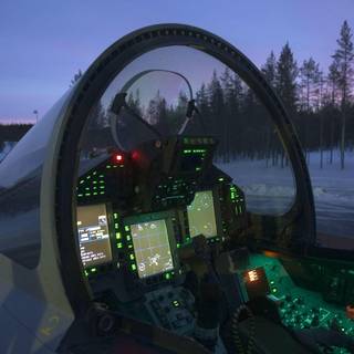 Military cockpit wallpaper