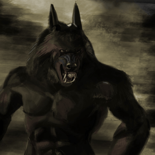 Hombres lobo wallpaper