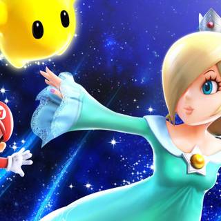 Super mario galaxy rosalina wallpaper