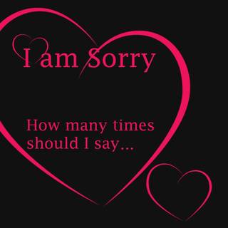 Wallpapers for sorry