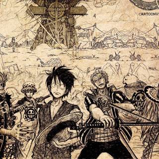 One piece wallpaper new world