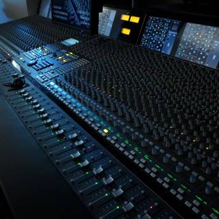 Recoding studio wallpaper