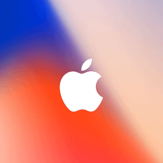 Red apple logo wallpaper iphone 4