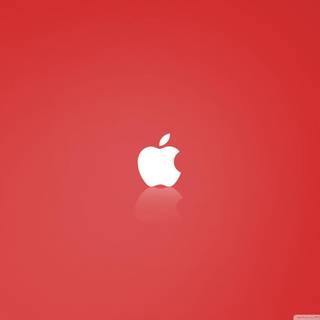 Red apple logo wallpaper iphone 4