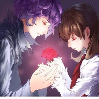 Wallpaper full HD love cartoon