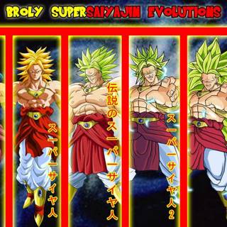 DBZ wallpaper Broly
