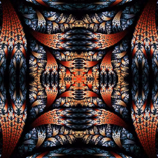 Tribal color wallpaper
