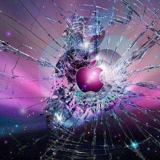 Windows 7 wallpaper broken screen