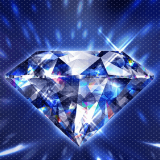 Blue diamonds wallpaper