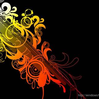 Tribal skull wallpaper