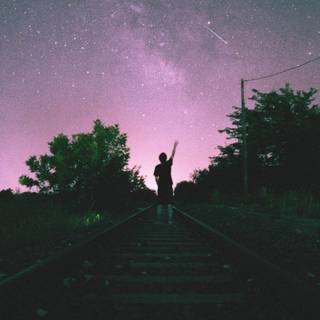 Night sky mobile wallpaper