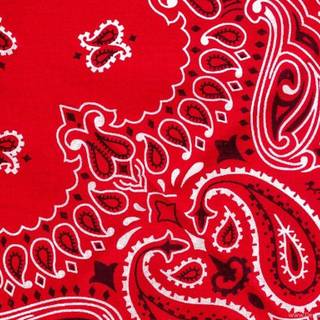 Red bandana background