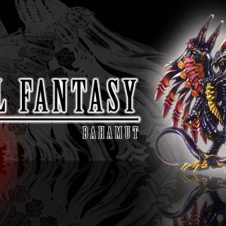 Bahamut wallpaper ffx