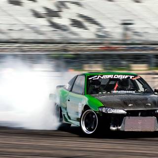 Wallpaper full HD car drift