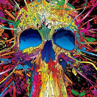 Trippy HD wallpaper 1080p