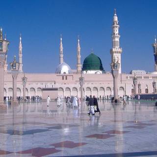 Wallpaper masjid nabawi HD
