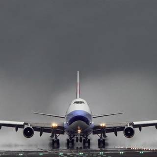 Boeing 747 HD wallpaper