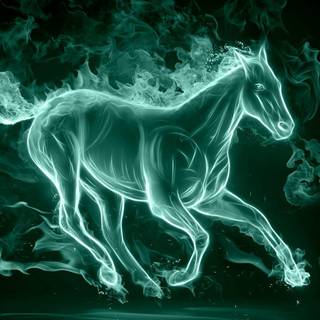 Fire horse wallpaper HD