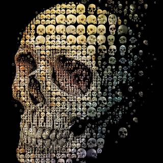 Iphone wallpaper tengkorak
