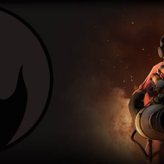 Tf2 blu pyro wallpaper