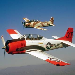 Old airplanes wallpaper