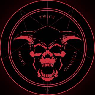 Evil demon skulls wallpaper