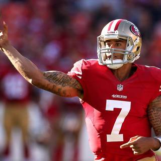 Kaepernick 49ers backgrounds