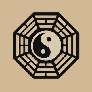 Yin yang symbol wallpaper