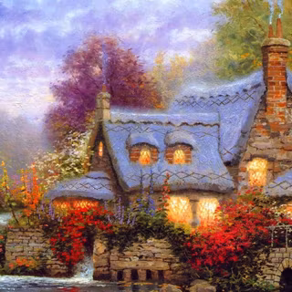 Thomas Kinkade backgrounds