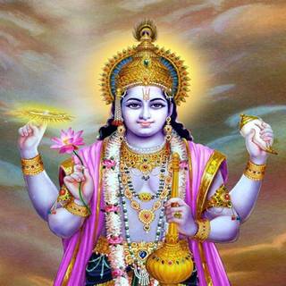 Hindu god Vishnu wallpaper