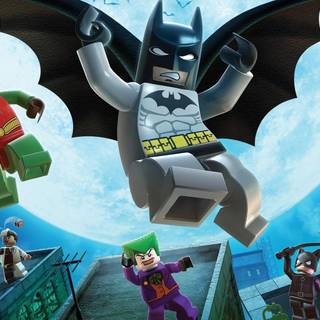 Lego dc wallpaper