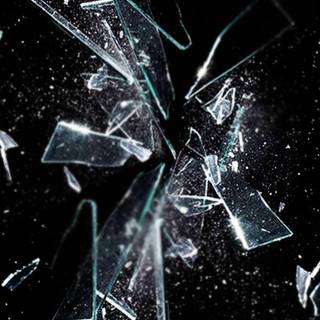 Realistic HD broken screen wallpaper