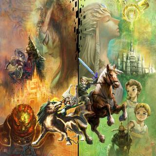 The legend of zelda twilight princes wallpaper