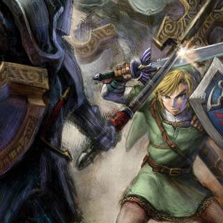 The legend of zelda twilight princes wallpaper